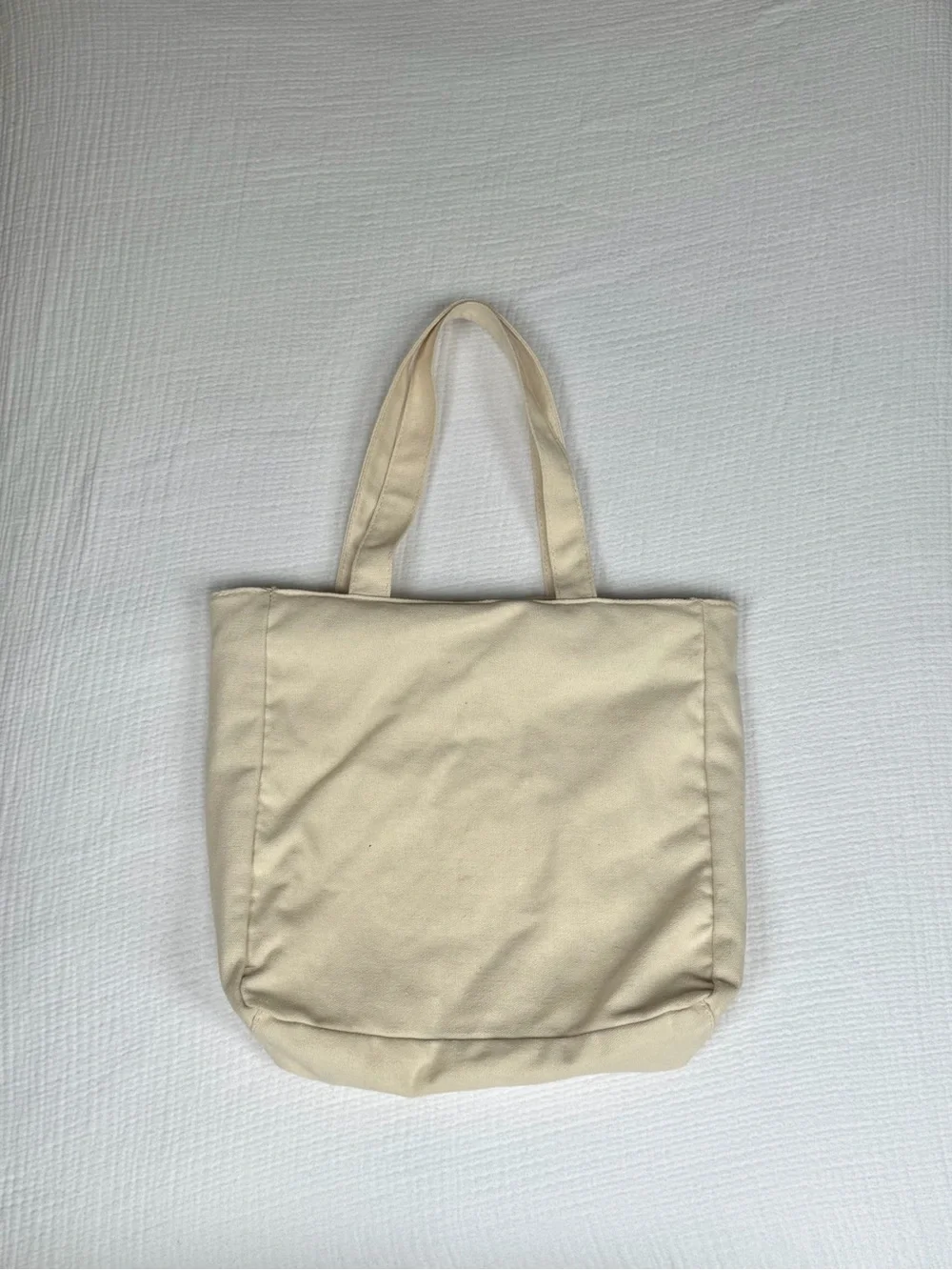 Canvas Tote Bag, Cream